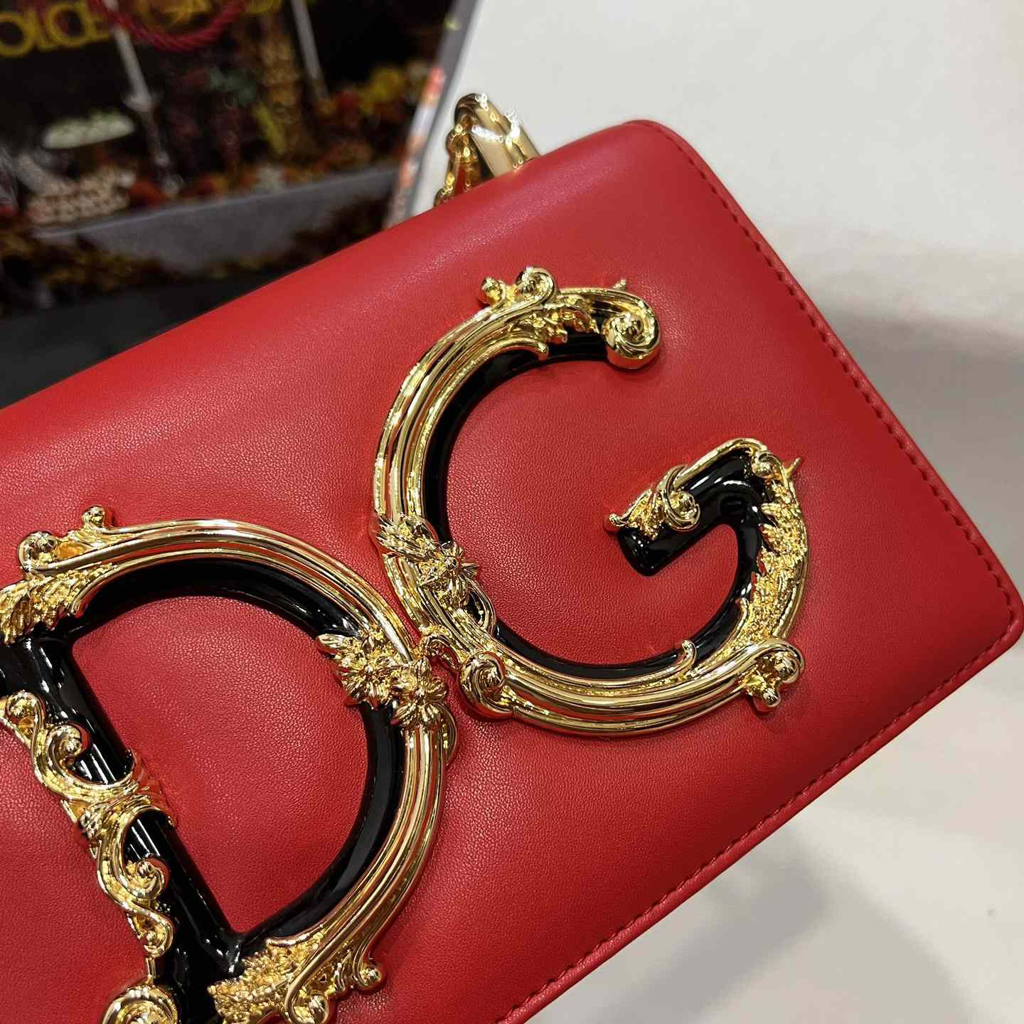 Dolce & Gabbana Nappa Mordore Leather DG Girls Bag - FashionPlug