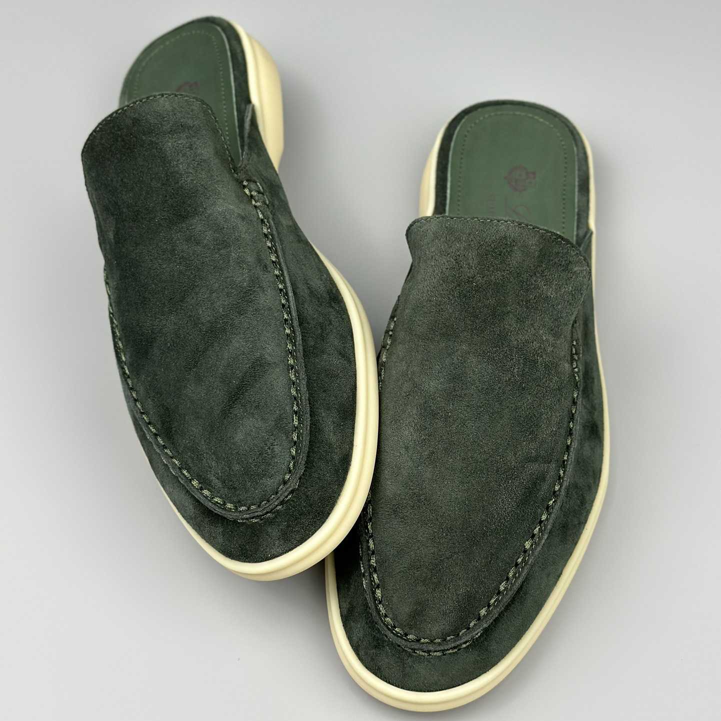 Loro Piana Babouche Walk Loafers - FashionPlug