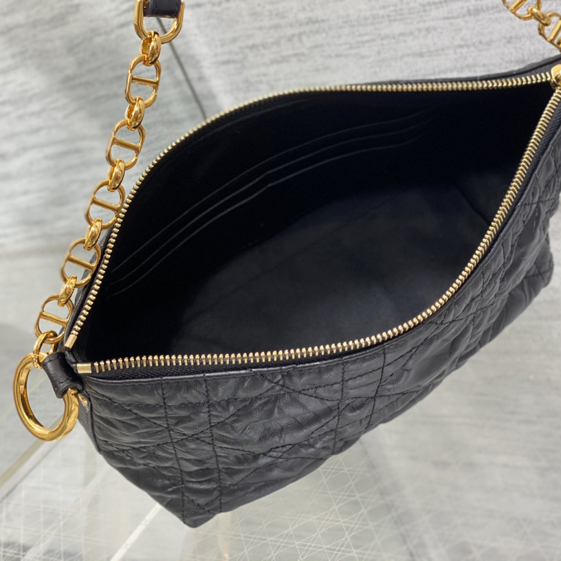 Dior Diorstar Hobo Bag With Chain - FashionPlug