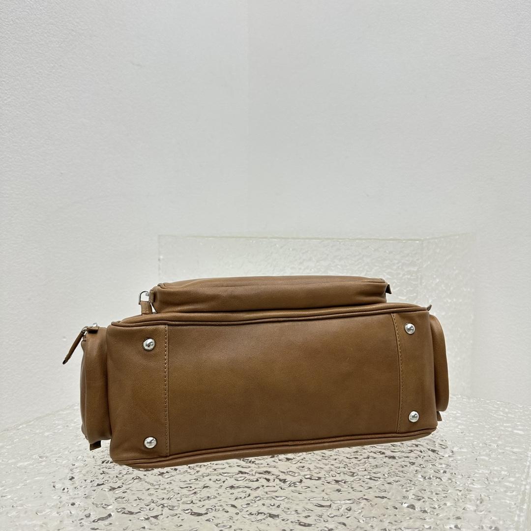 Miu Miu Nappa Leather Top-handle Bag - FashionPlug
