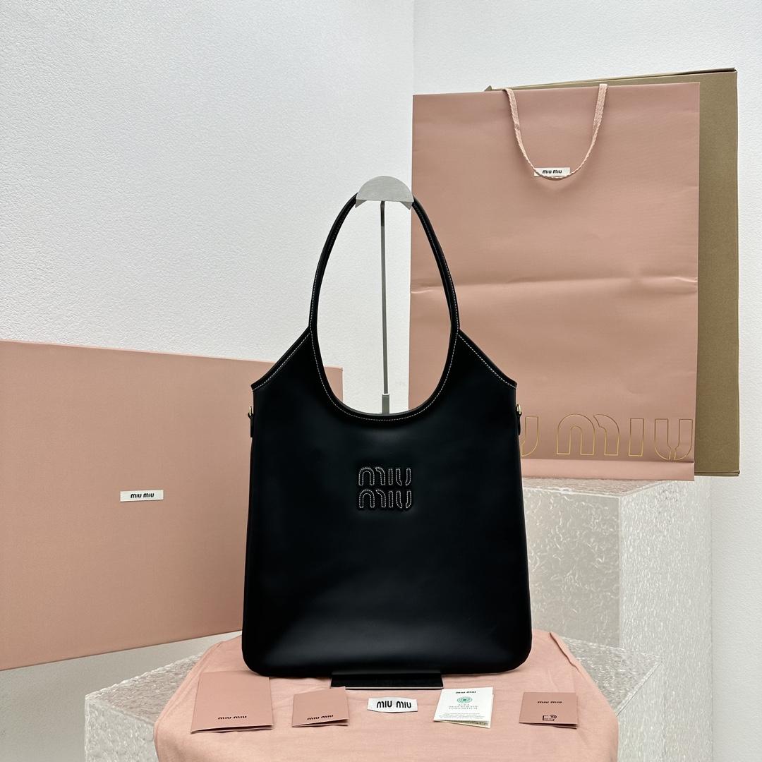 Miu Miu IVY Leather Bag - FashionPlug