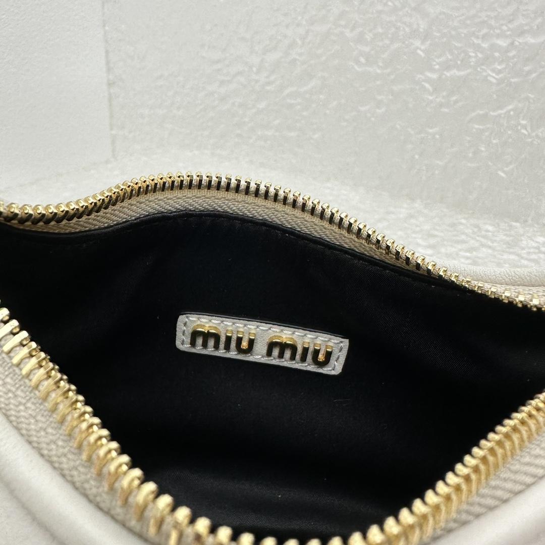 Miu Miu Leather Hobo Bag - FashionPlug