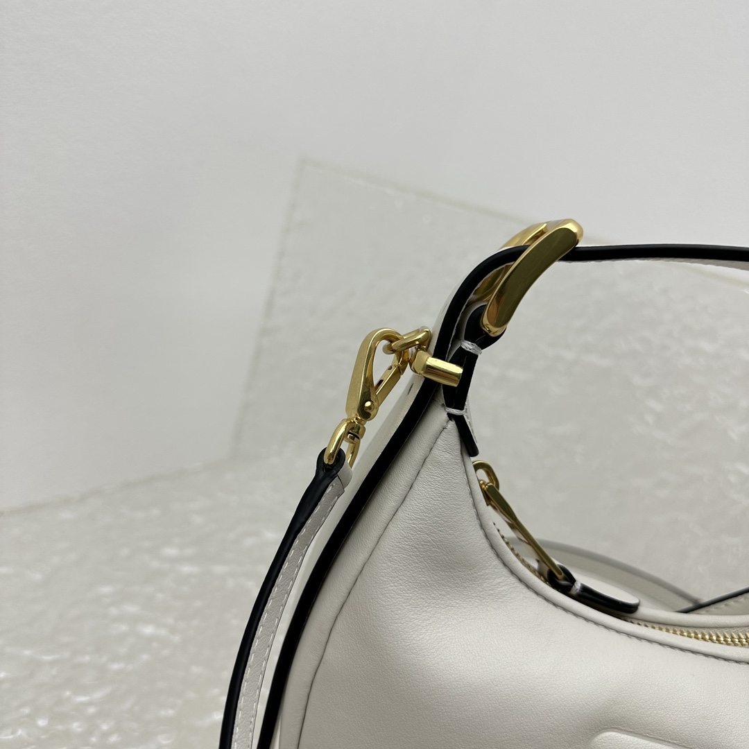 Miu Miu Leather Hobo Bag - FashionPlug