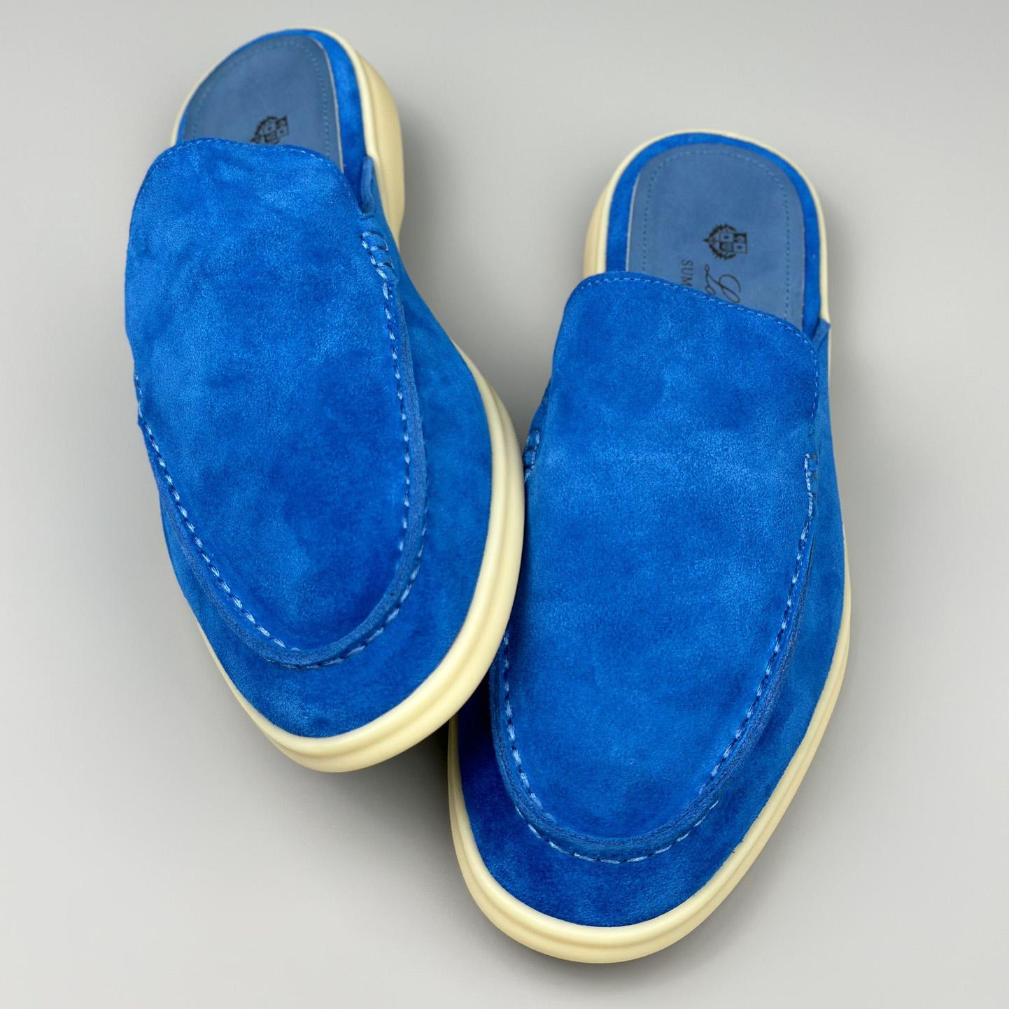 Loro Piana Babouche Walk Loafers - FashionPlug