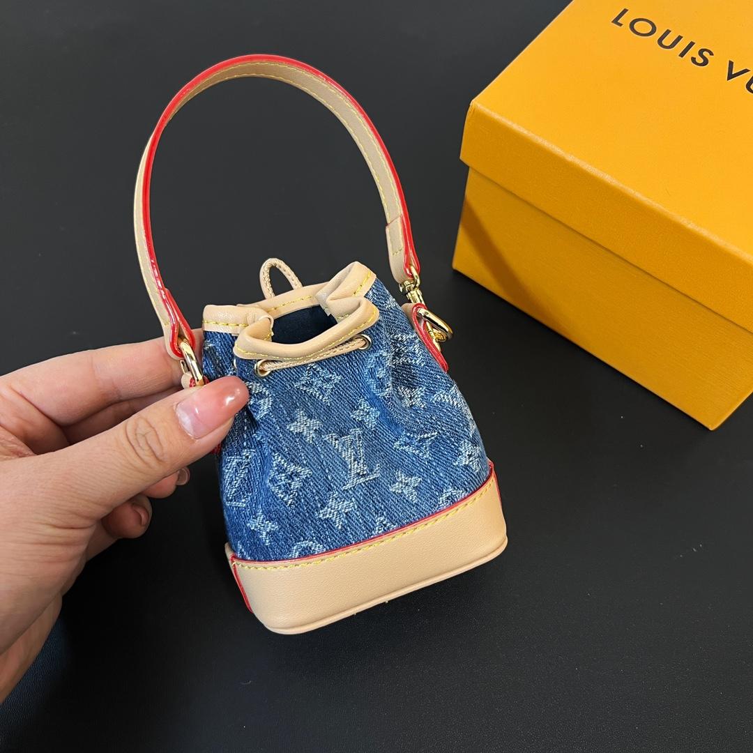 Louis Vuitton Micro Noe Bag Charm   M01700 - FashionPlug