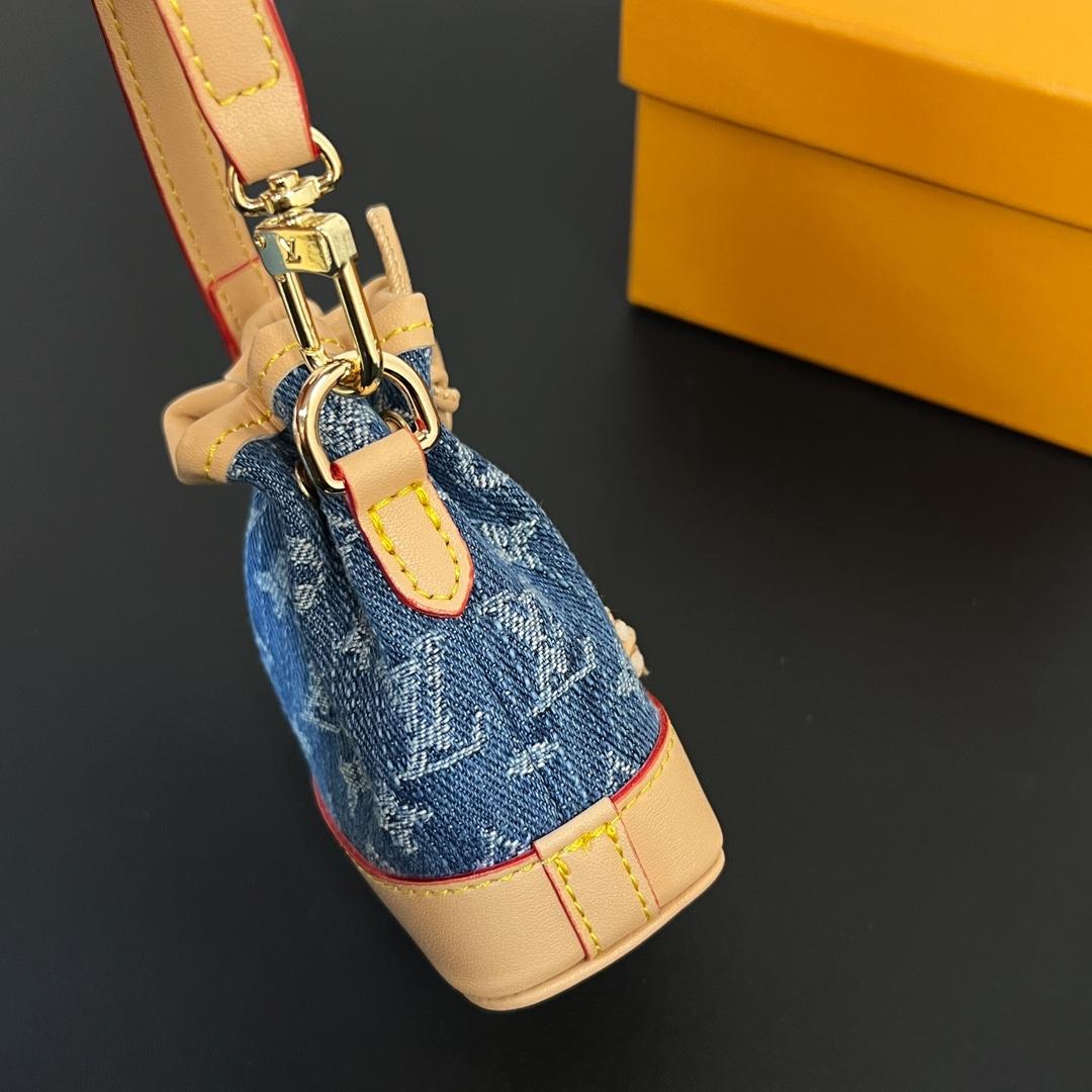 Louis Vuitton Micro Noe Bag Charm   M01700 - FashionPlug