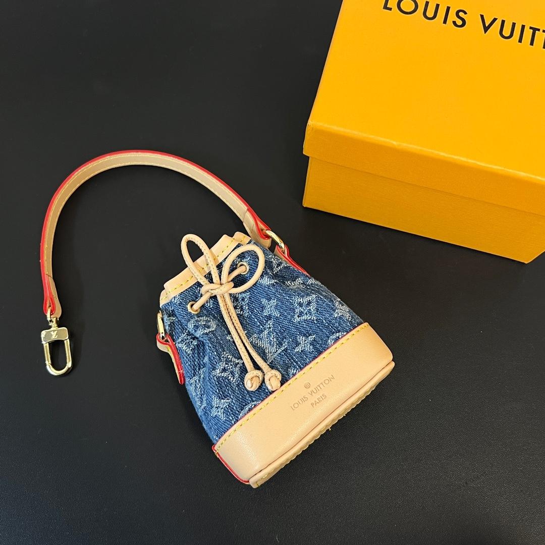 Louis Vuitton Micro Noe Bag Charm   M01700 - FashionPlug