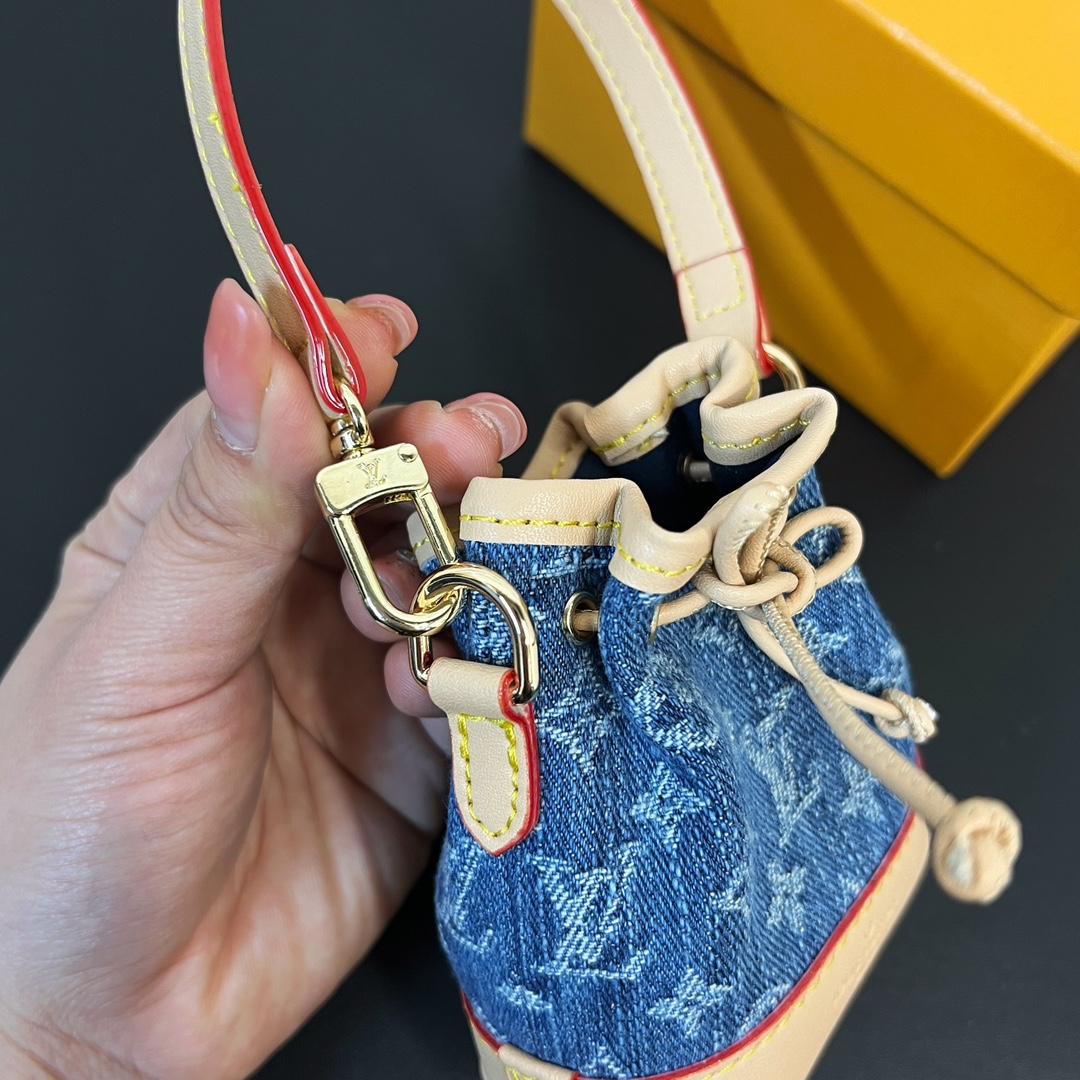 Louis Vuitton Micro Noe Bag Charm   M01700 - FashionPlug