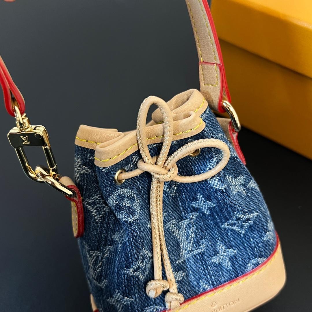 Louis Vuitton Micro Noe Bag Charm   M01700 - FashionPlug
