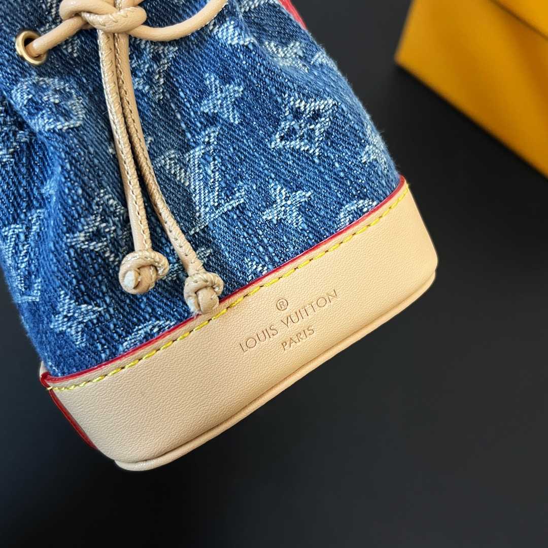 Louis Vuitton Micro Noe Bag Charm   M01700 - FashionPlug