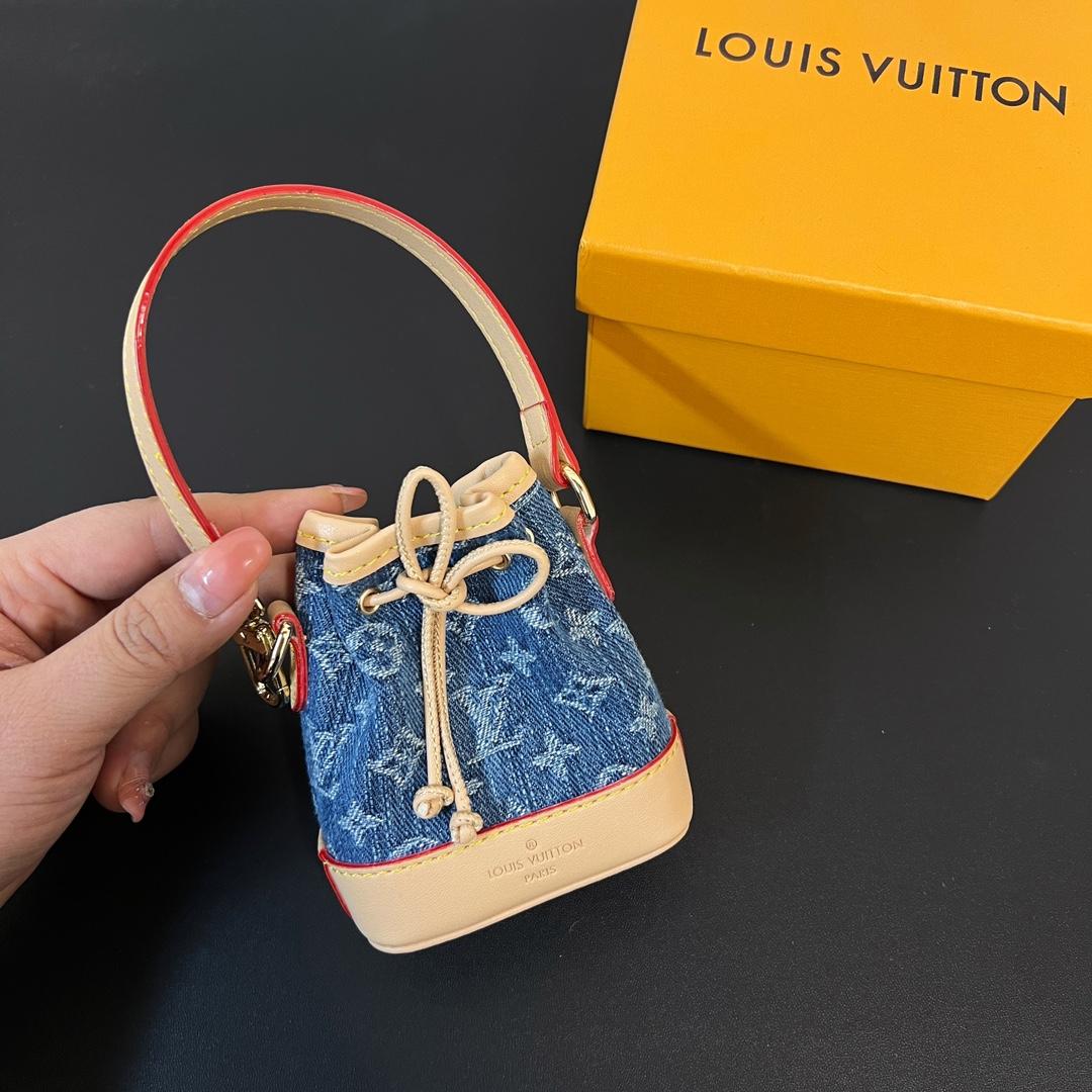 Louis Vuitton Micro Noe Bag Charm   M01700 - FashionPlug