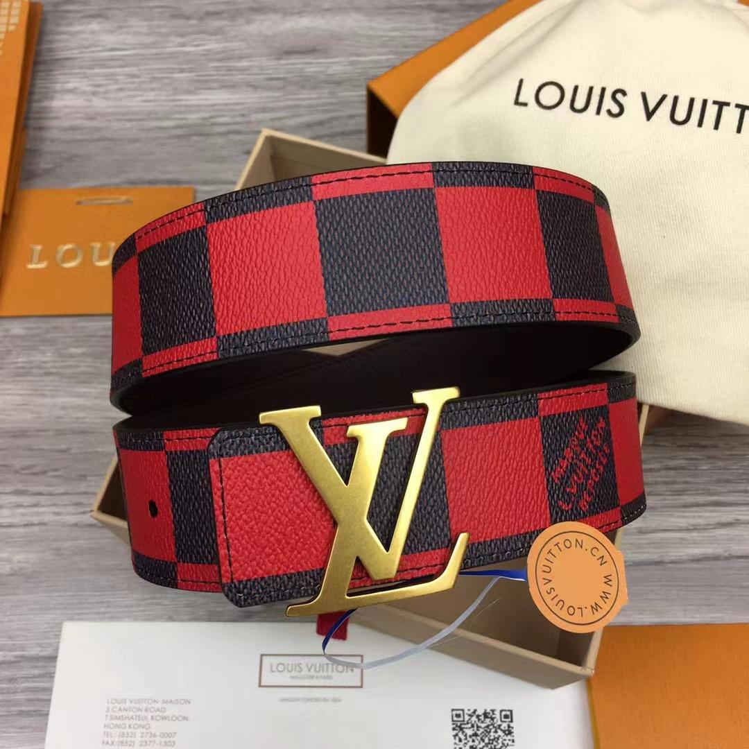 Louis Vuitton LV Initiales 40mm Reversible Belt     M8537U - FashionPlug