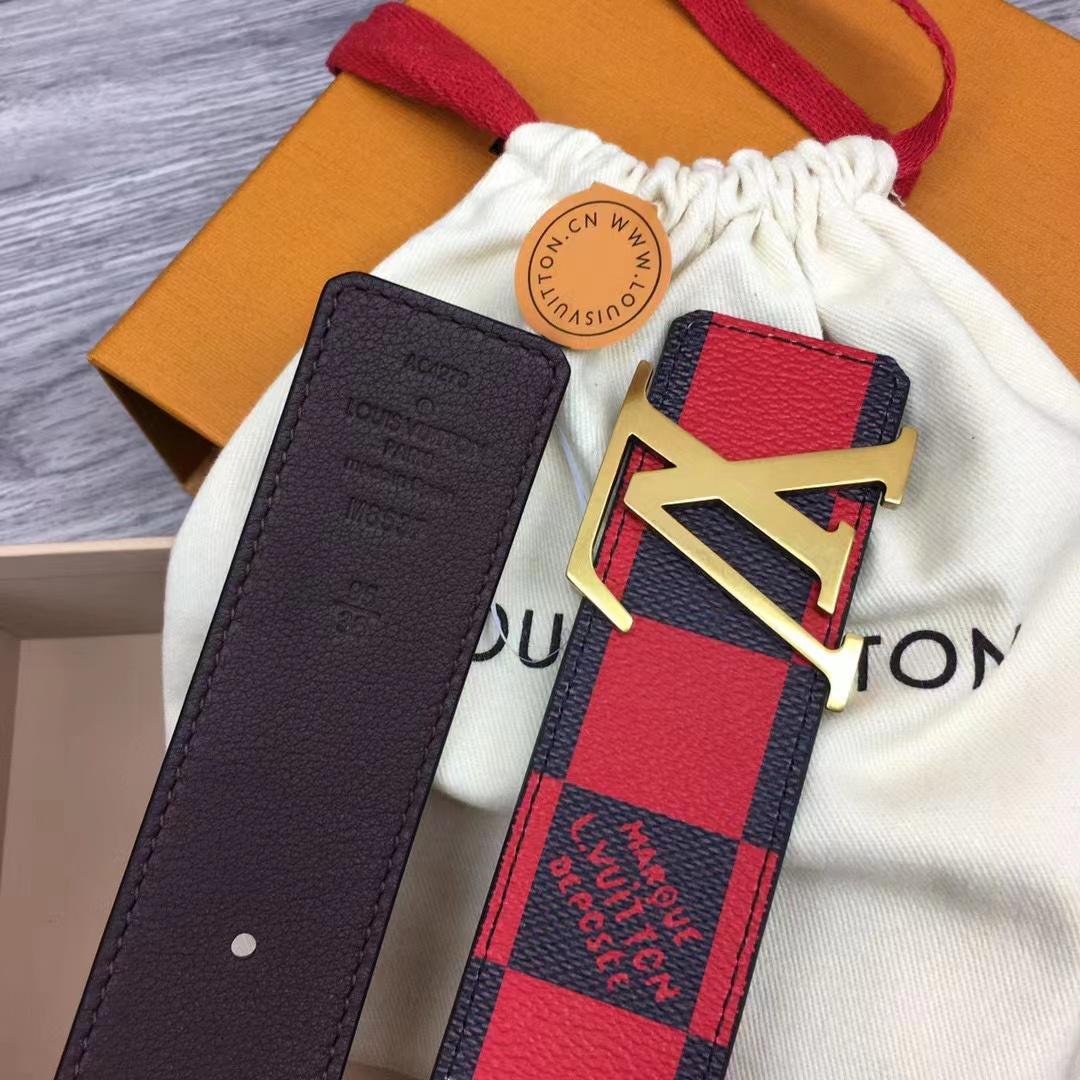 Louis Vuitton LV Initiales 40mm Reversible Belt     M8537U - FashionPlug