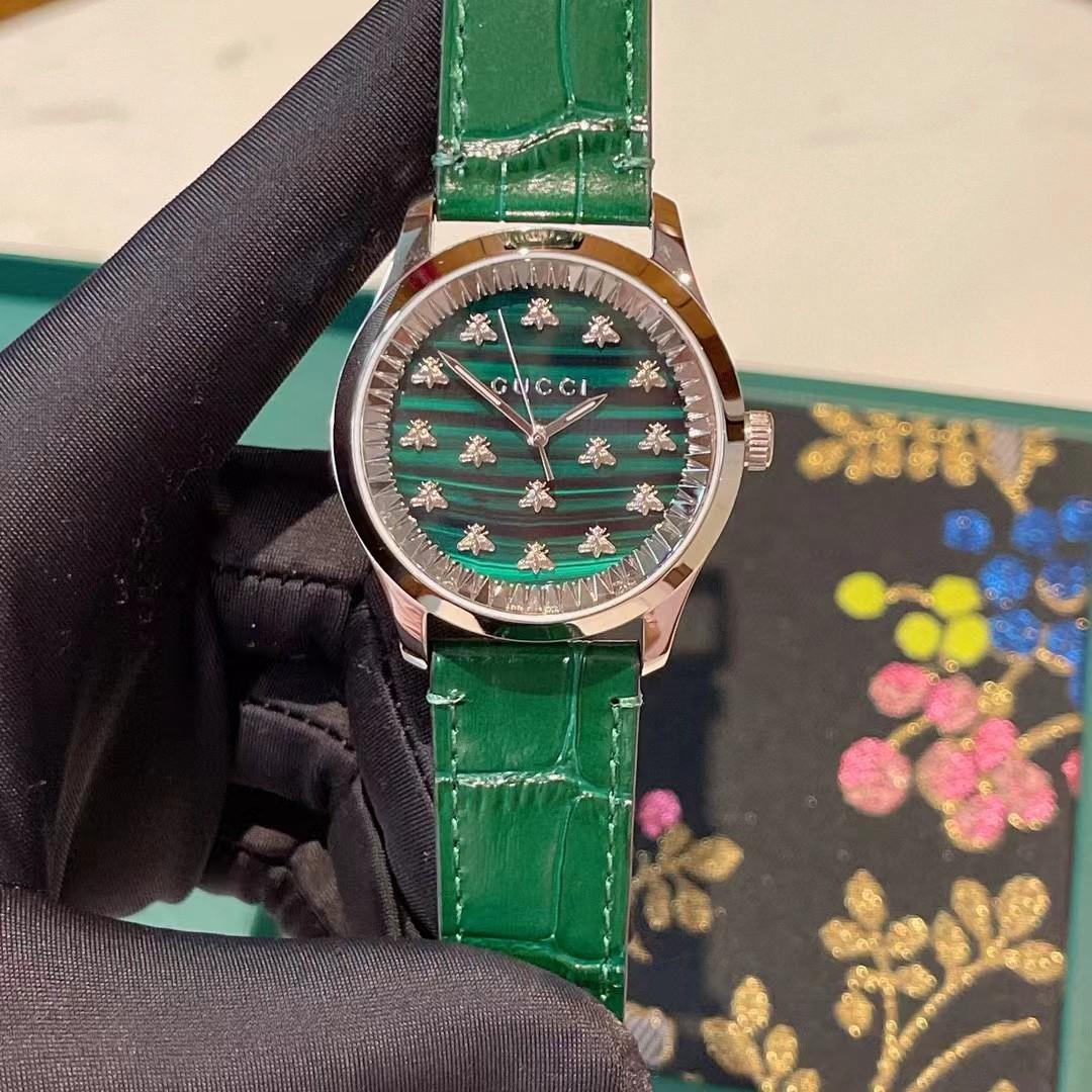 Gucci G-Timeless Watch With Bees - FashionPlug
