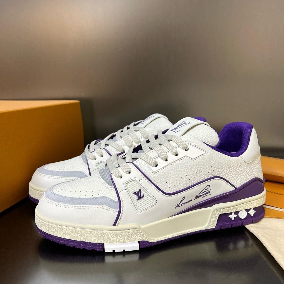 Louis Vuitton LV Trainer Sneaker    1ACI13 - FashionPlug