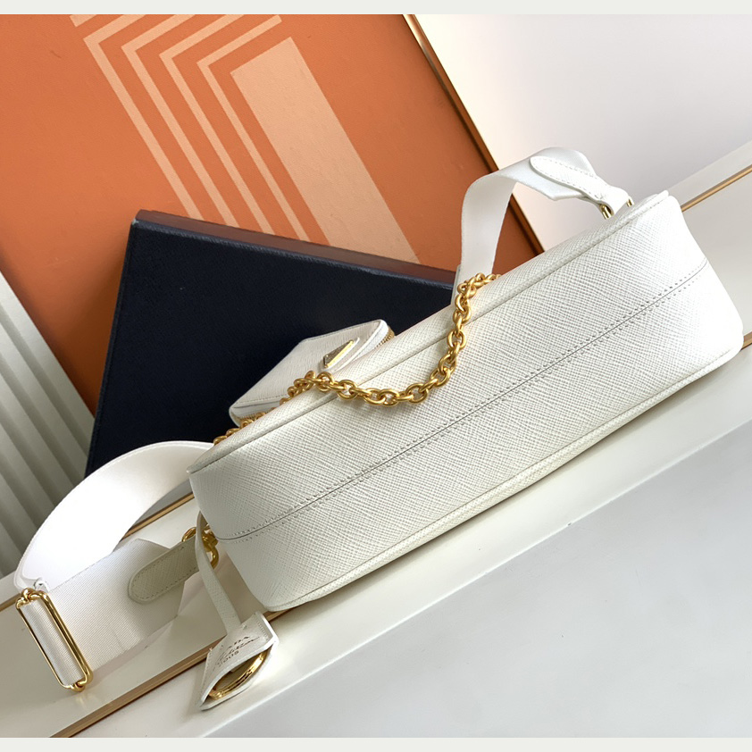 Prada Re-Edition 2005 Saffiano Leather Bag (22-18-6.5cm) - FashionPlug