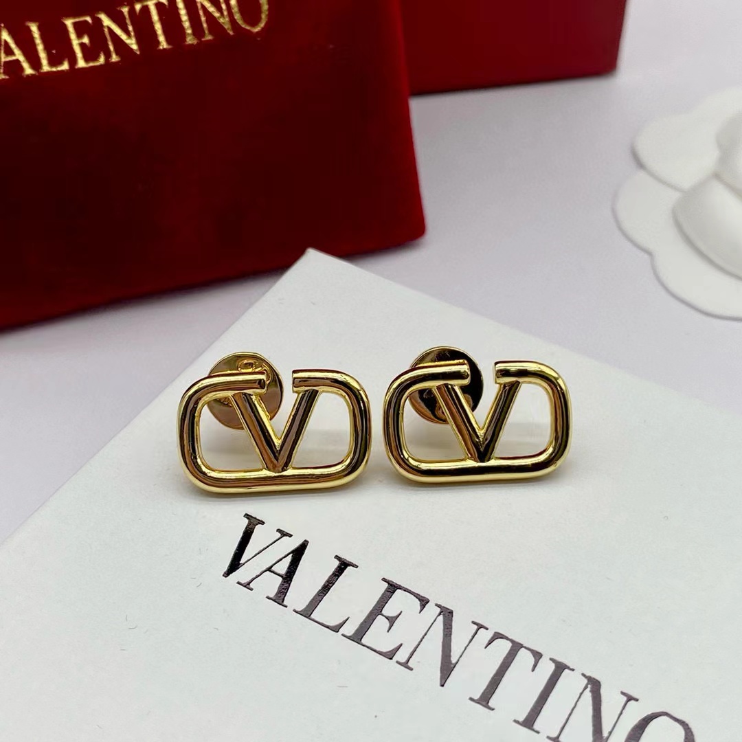 Valenti VLogo Earrings - FashionPlug