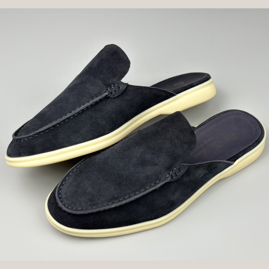 Loro Piana Babouche Walk Loafers - FashionPlug