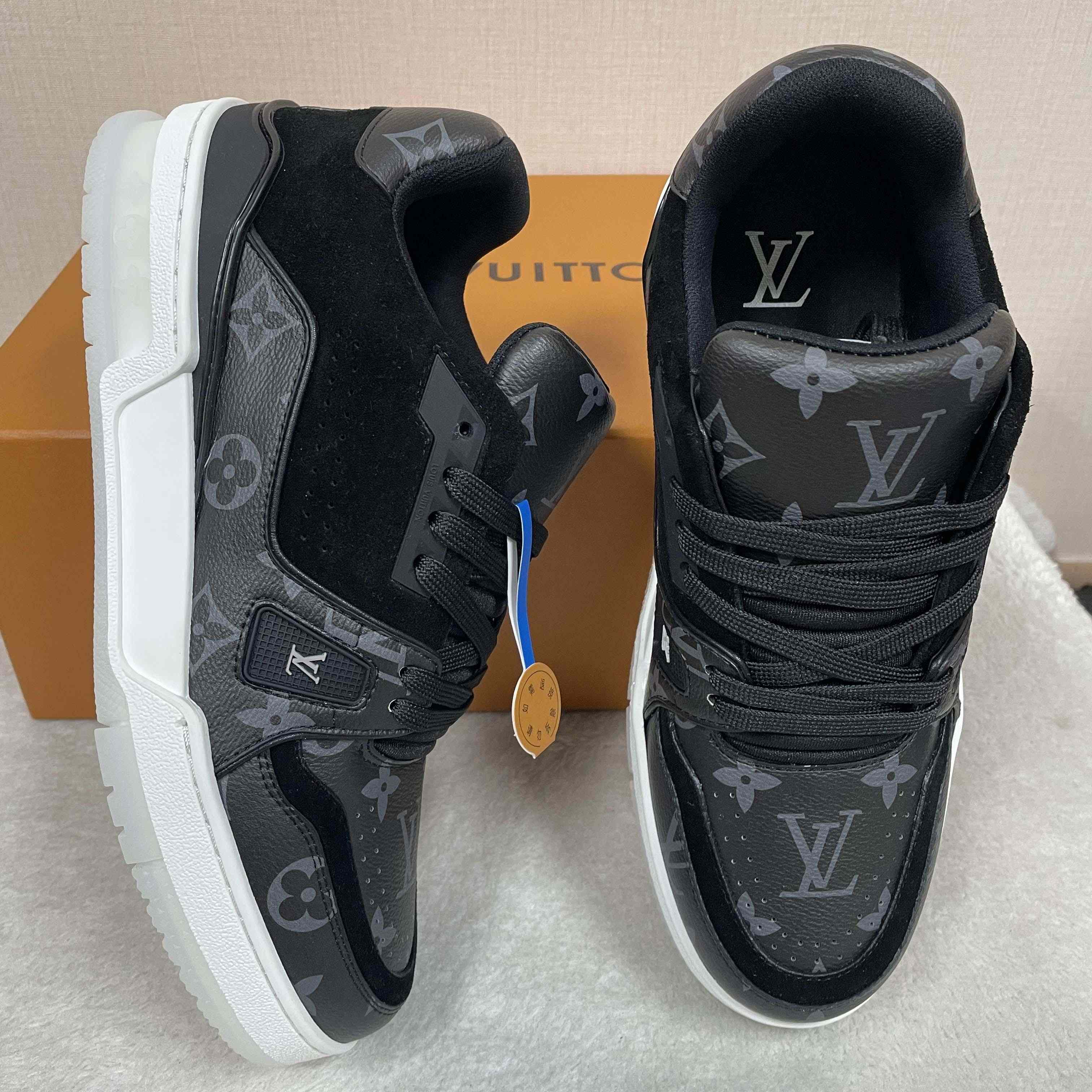 Louis Vuitton LV Trainer Sneaker  1A8PU8   - FashionPlug