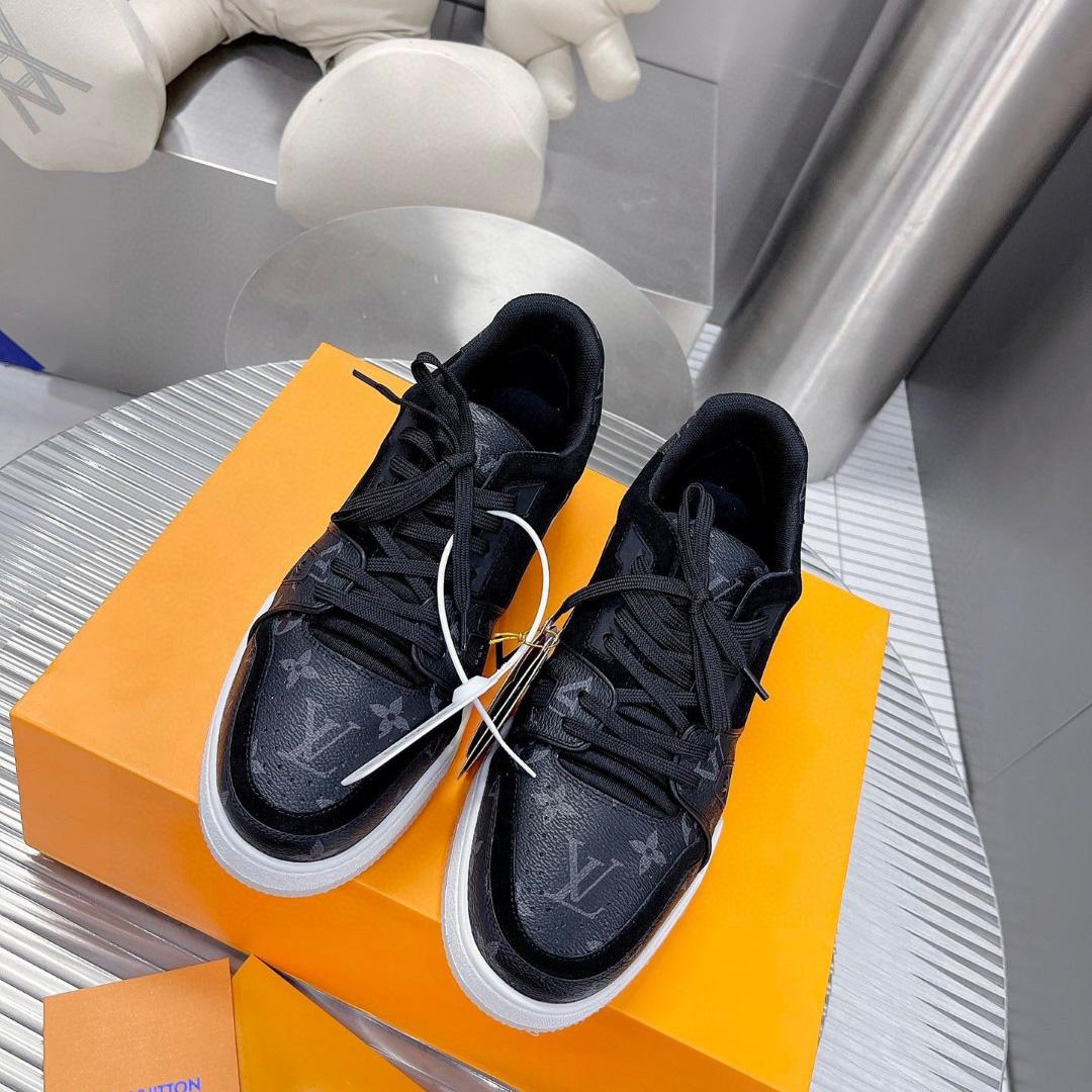 Louis Vuitton Trainer Sneaker(upon uk size) - FashionPlug