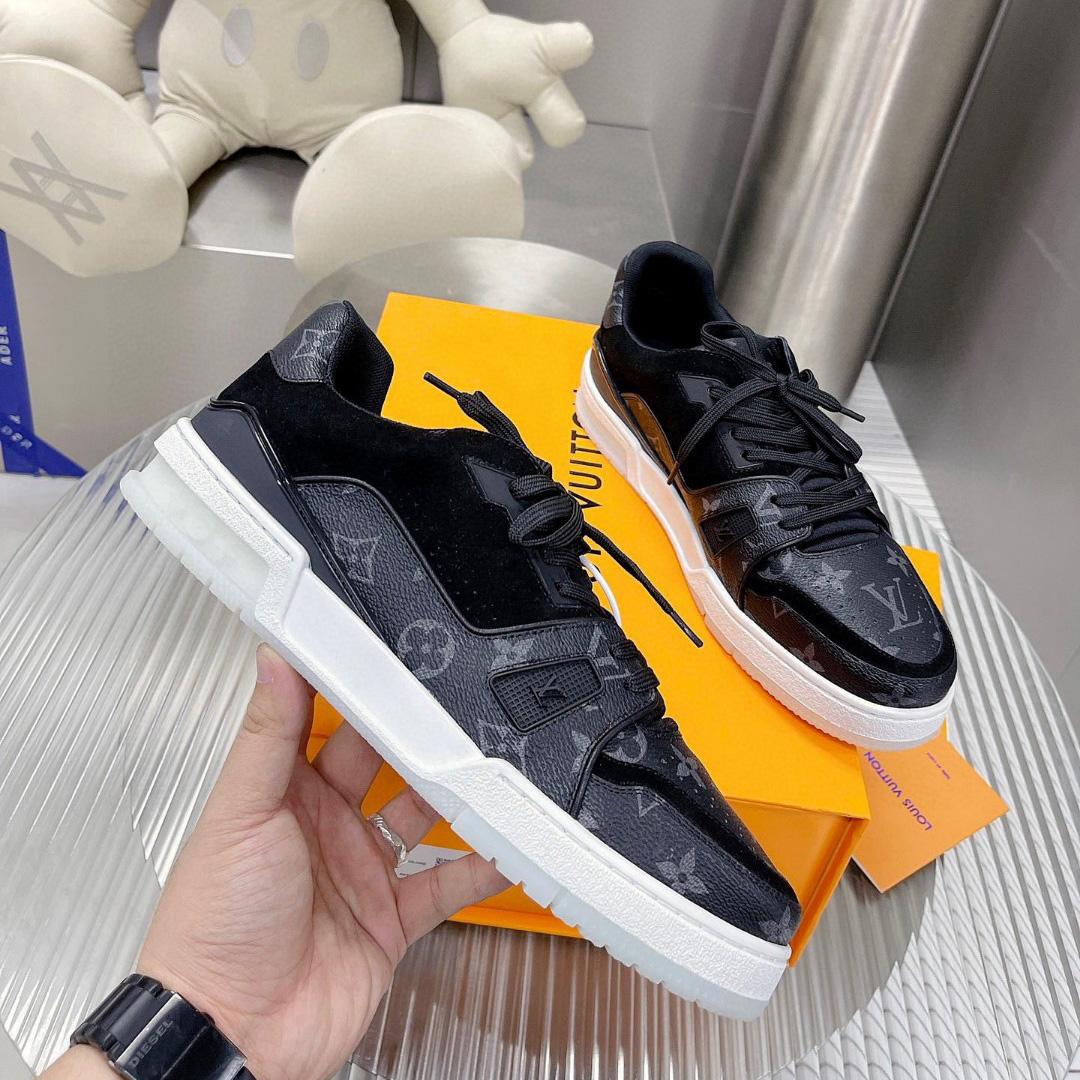 Louis Vuitton Trainer Sneaker(upon uk size) - FashionPlug
