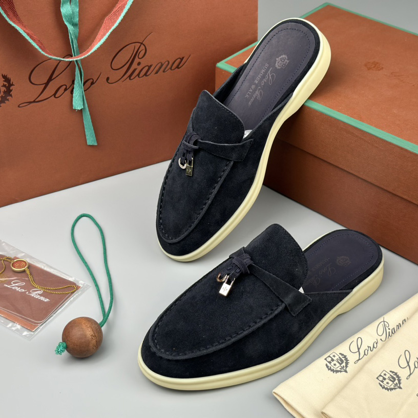 Loro Piana Charm Walk Babouche - FashionPlug