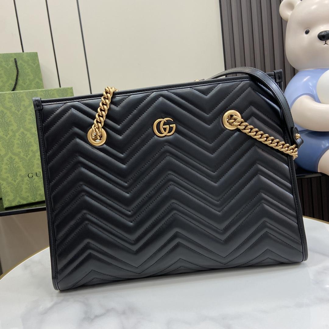 Gucci GG Marmont Medium Tote  - FashionPlug