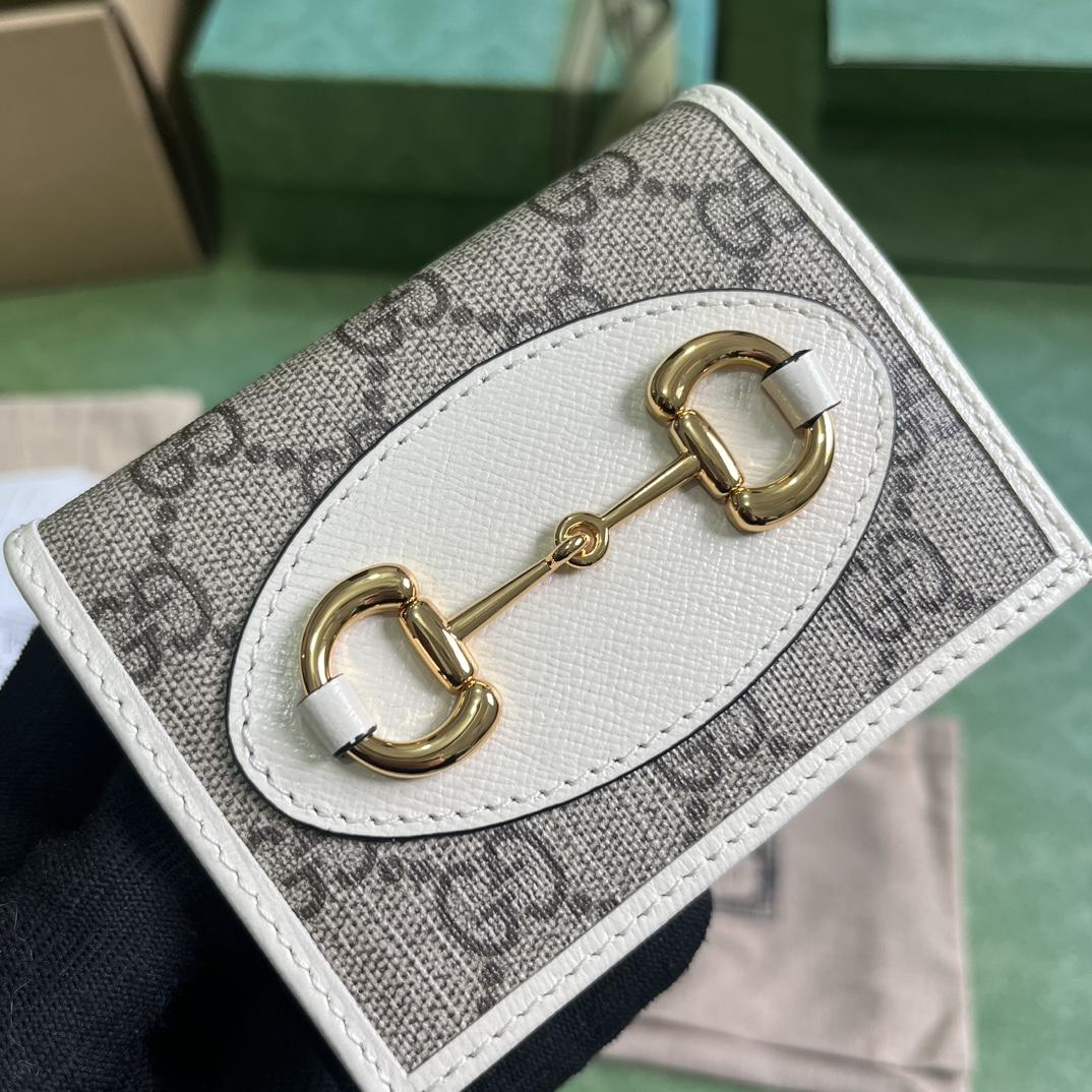 Gucci Horsebit 1955 Card Case Wallet - FashionPlug