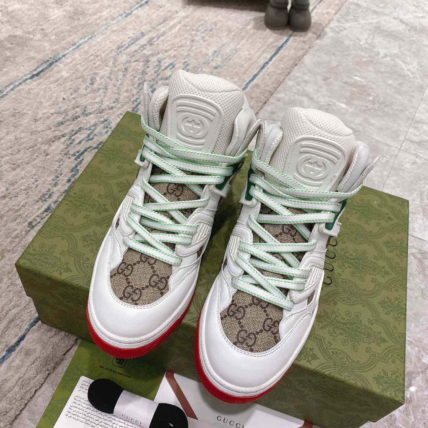 Gucci Basket Sneaker  - FashionPlug