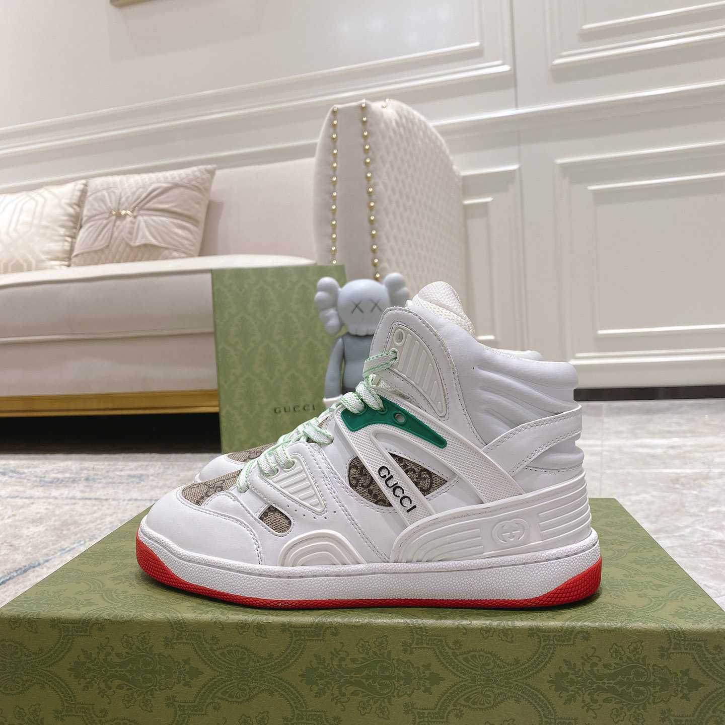 Gucci Basket Sneaker  - FashionPlug