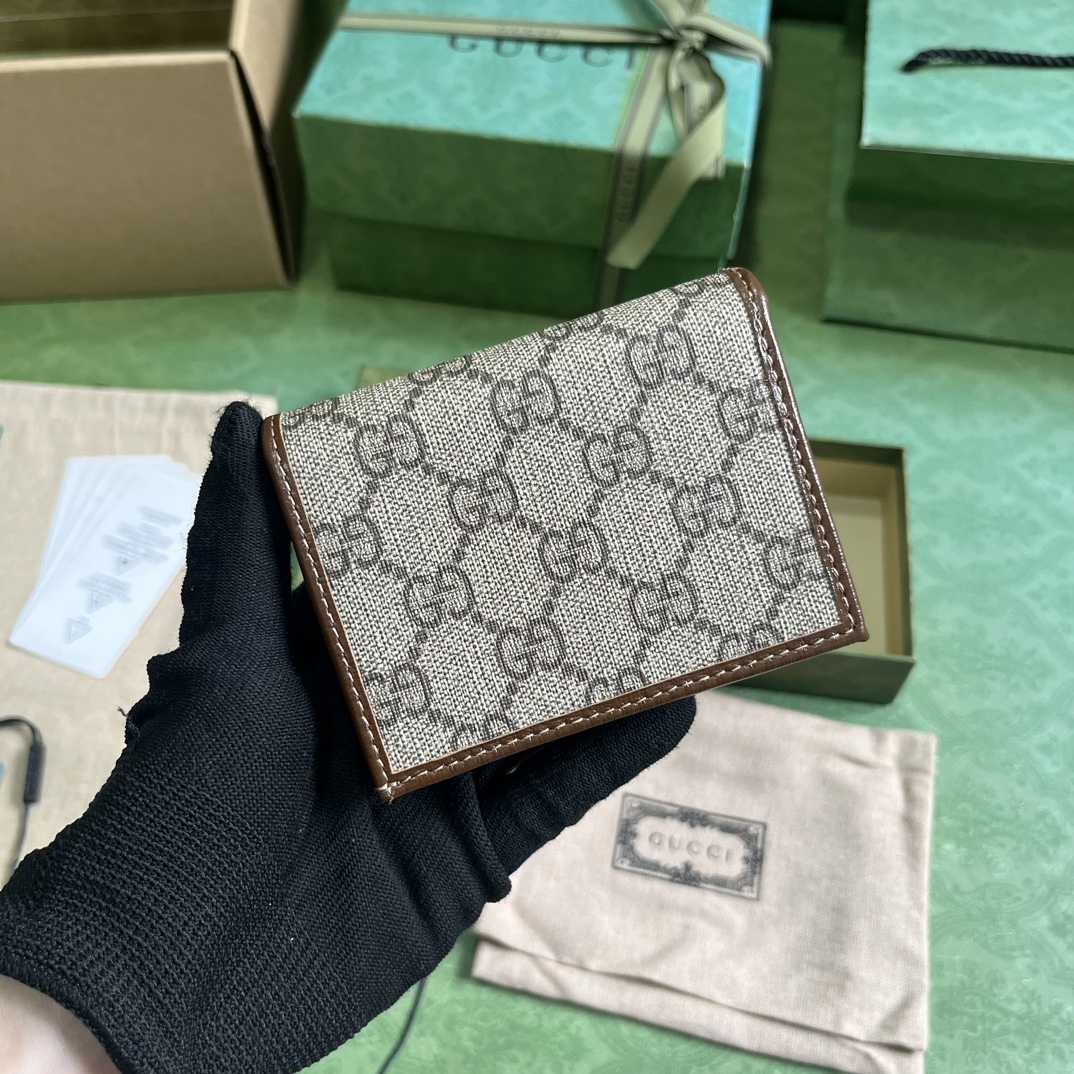 Gucci Horsebit 1955 Card Case Wallet - FashionPlug