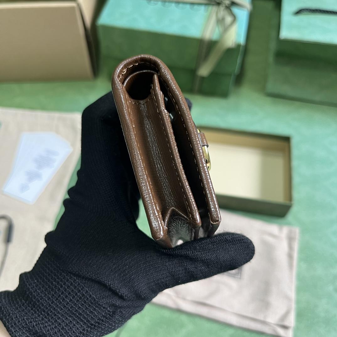 Gucci Horsebit 1955 Card Case Wallet - FashionPlug
