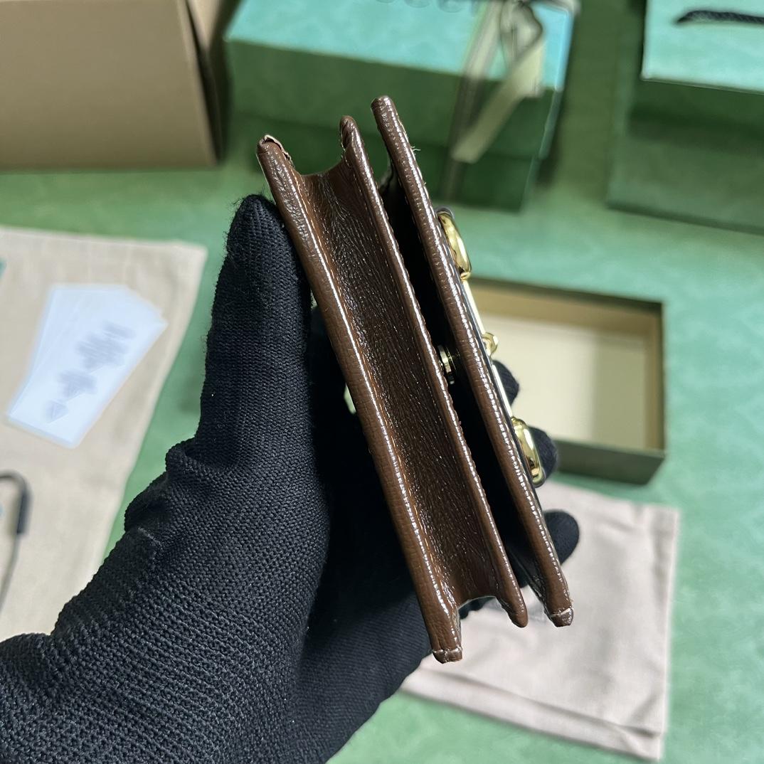 Gucci Horsebit 1955 Card Case Wallet - FashionPlug