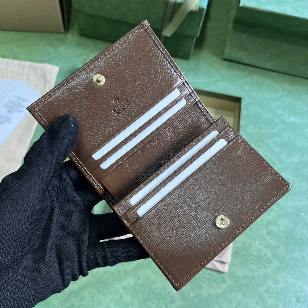 Gucci Horsebit 1955 Card Case Wallet - FashionPlug