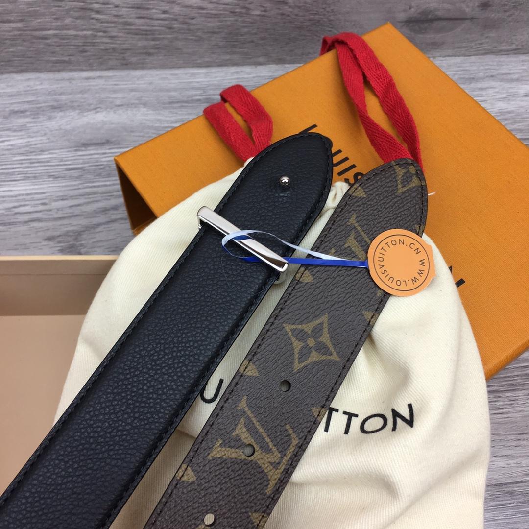 Louis Vuitton LV Trunk 35mm Reversible Belt - FashionPlug