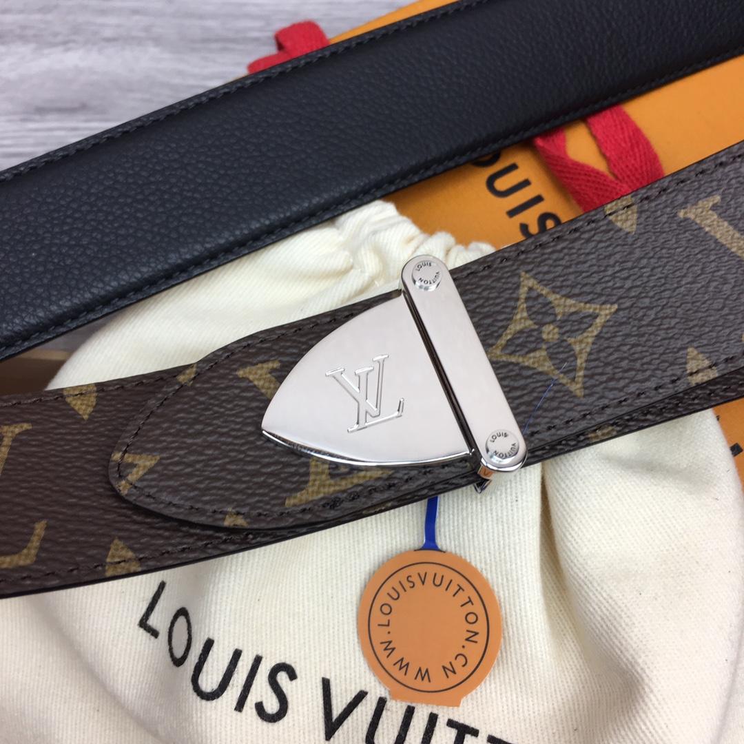 Louis Vuitton LV Trunk 35mm Reversible Belt - FashionPlug