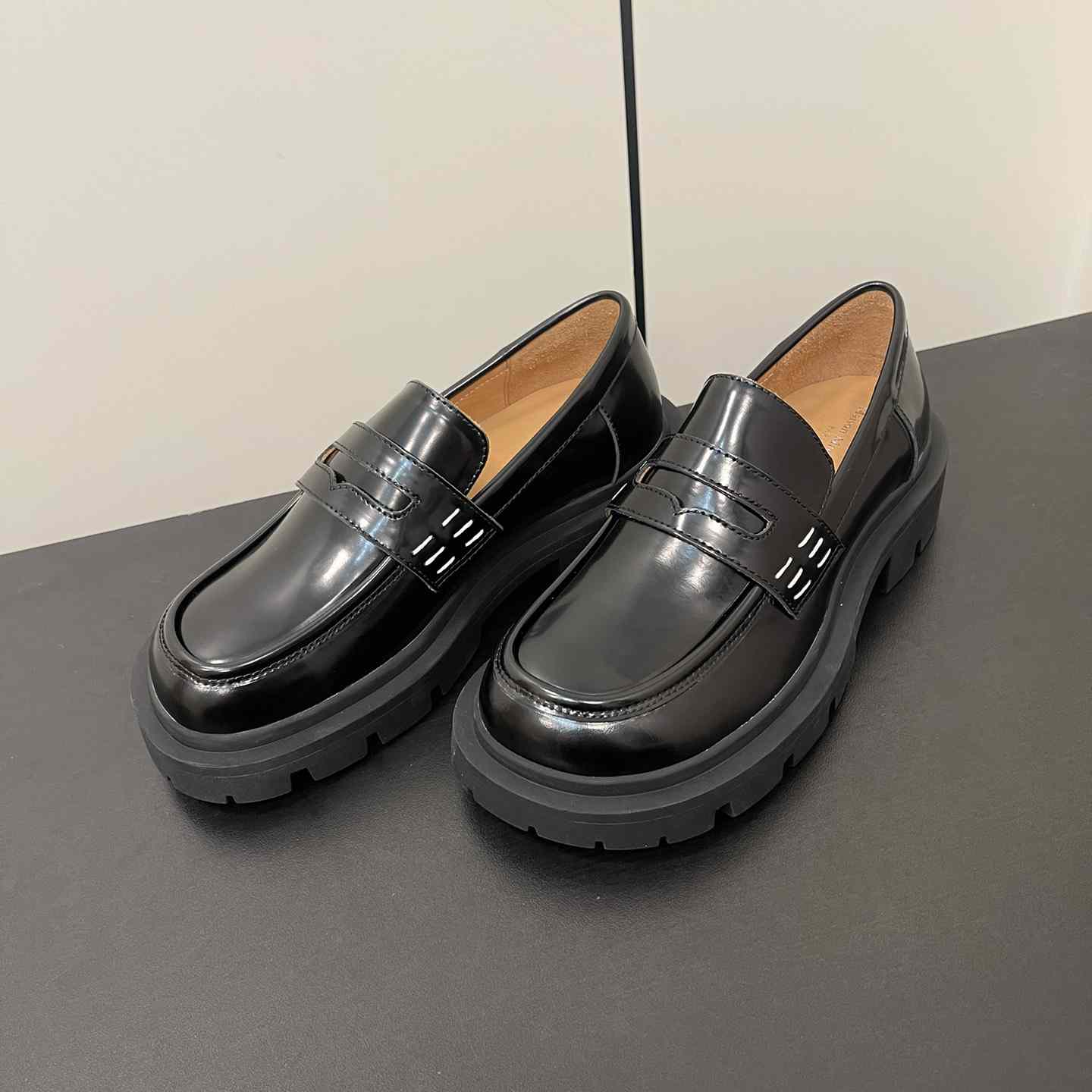 Maison Margiela Chunky Sole Loafers - FashionPlug