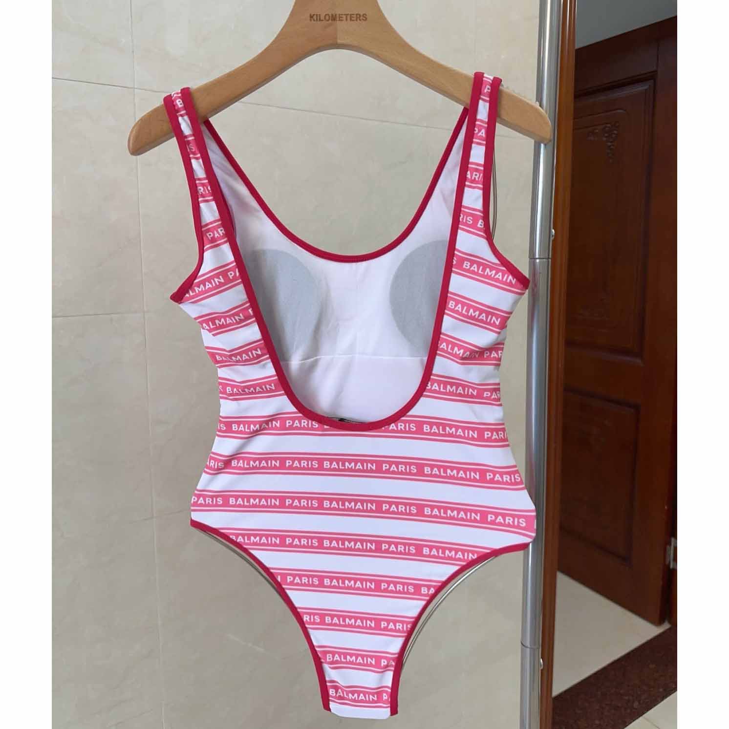 Balmain Barbie Pink Swimsuit - FashionPlug