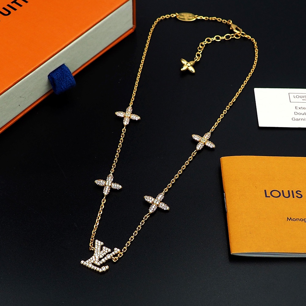 Louis Vuitton LV Iconic Tresor Necklace     M01480 - FashionPlug