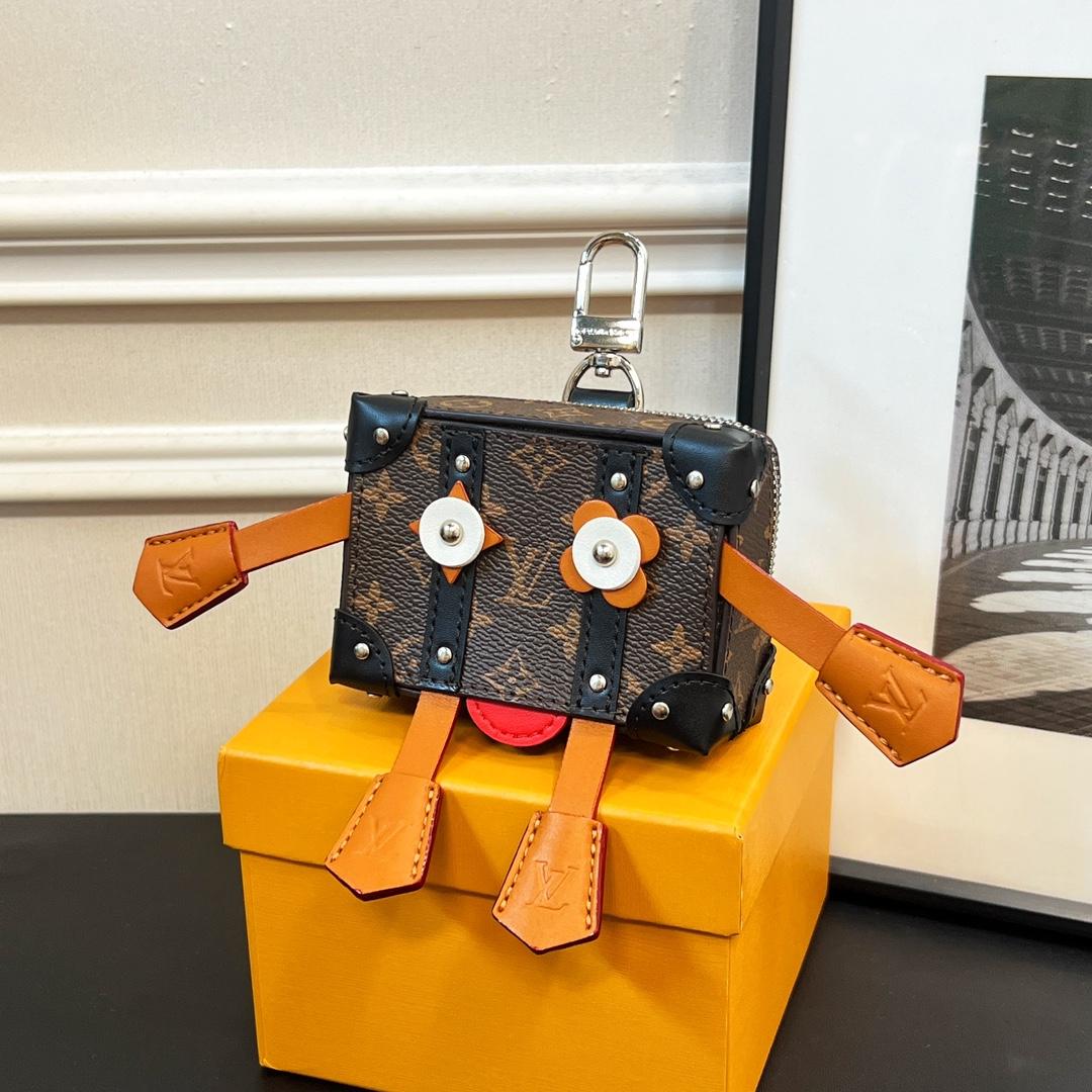 Louis Vuitton Mister Trunk Key Holder and Bag Charm   M01201 - FashionPlug