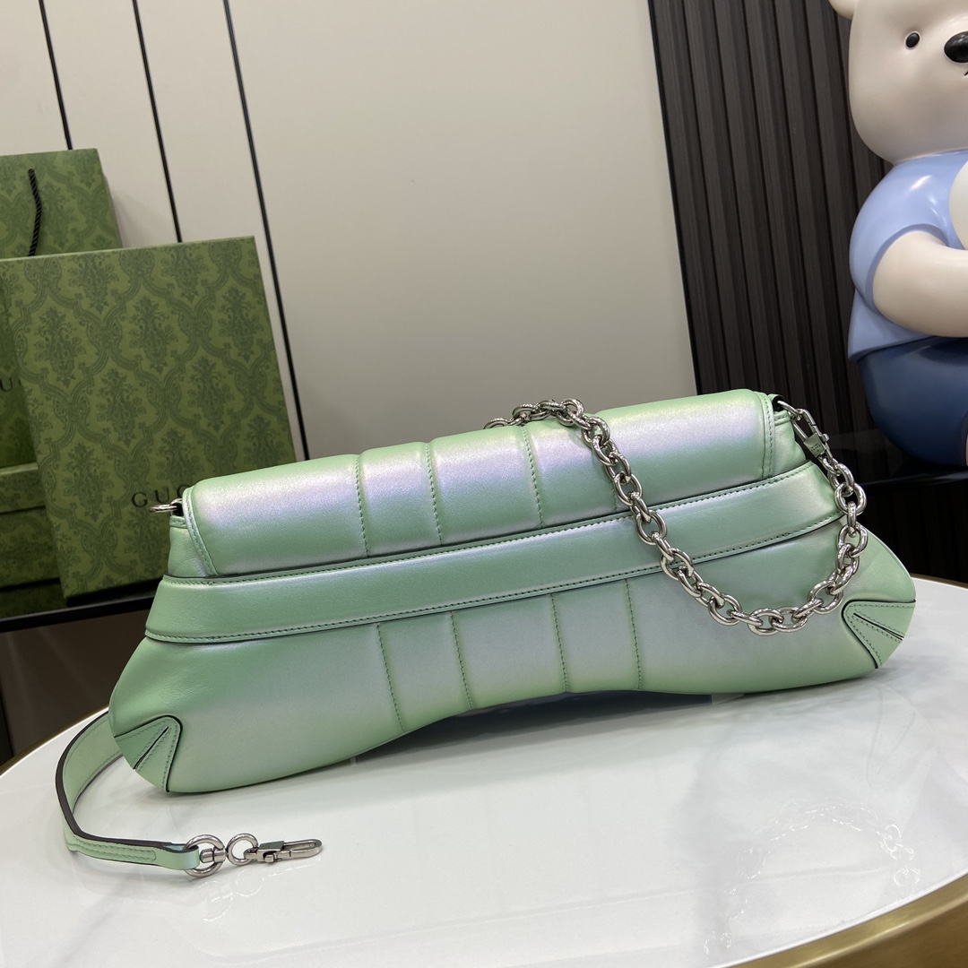 Gucci Horsebit Chain Medium Shoulder Bag (38x 15x 16cm) - FashionPlug