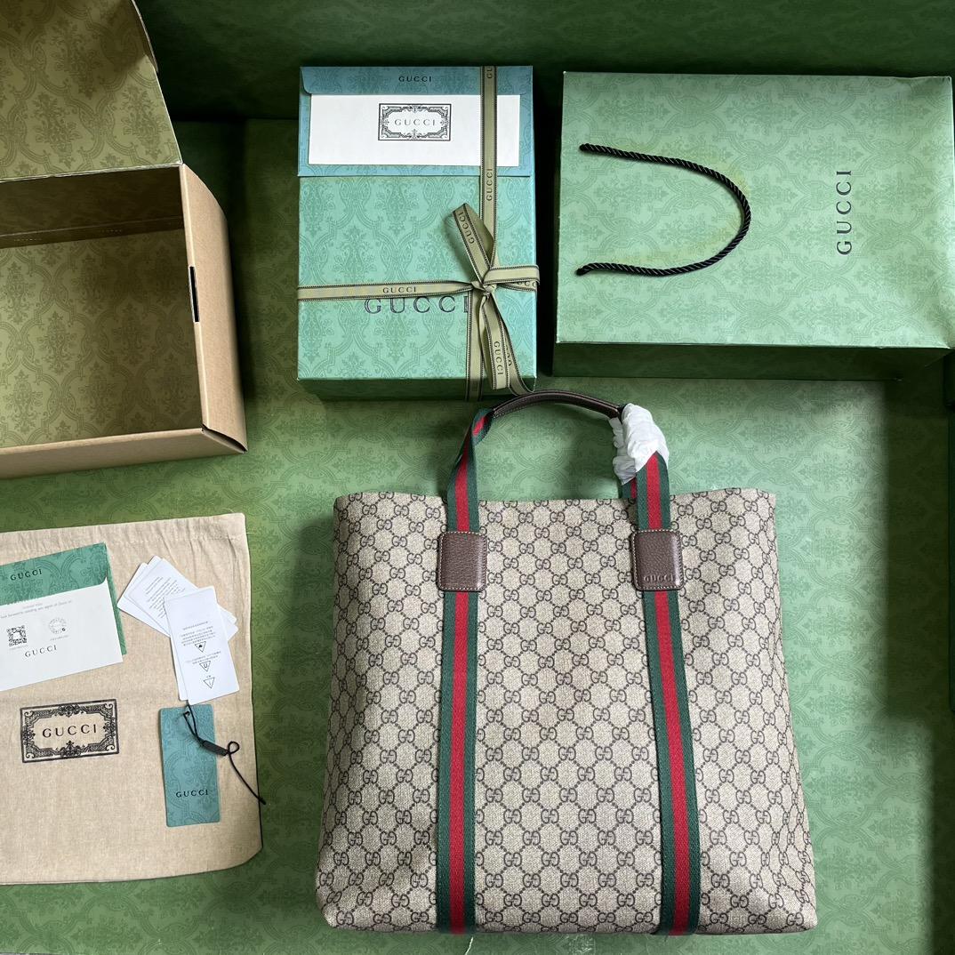 Gucci GG Tender Medium Tote Bag (39x 41x 16cm) - FashionPlug
