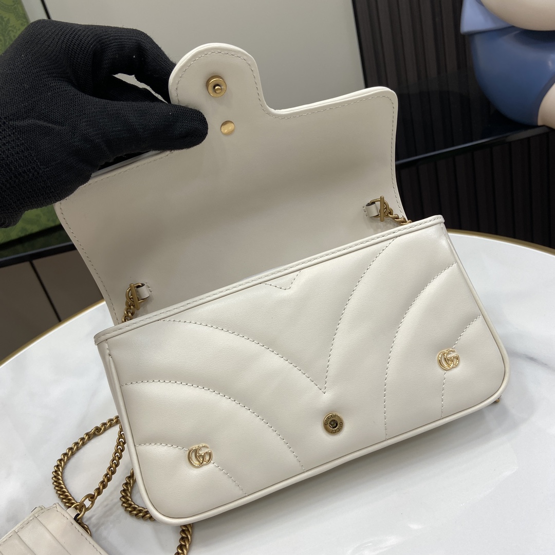 Gucci GG Marmont Mini Bag - FashionPlug