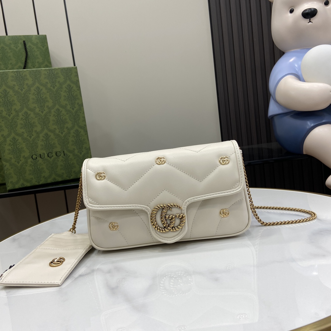 Gucci GG Marmont Mini Bag - FashionPlug