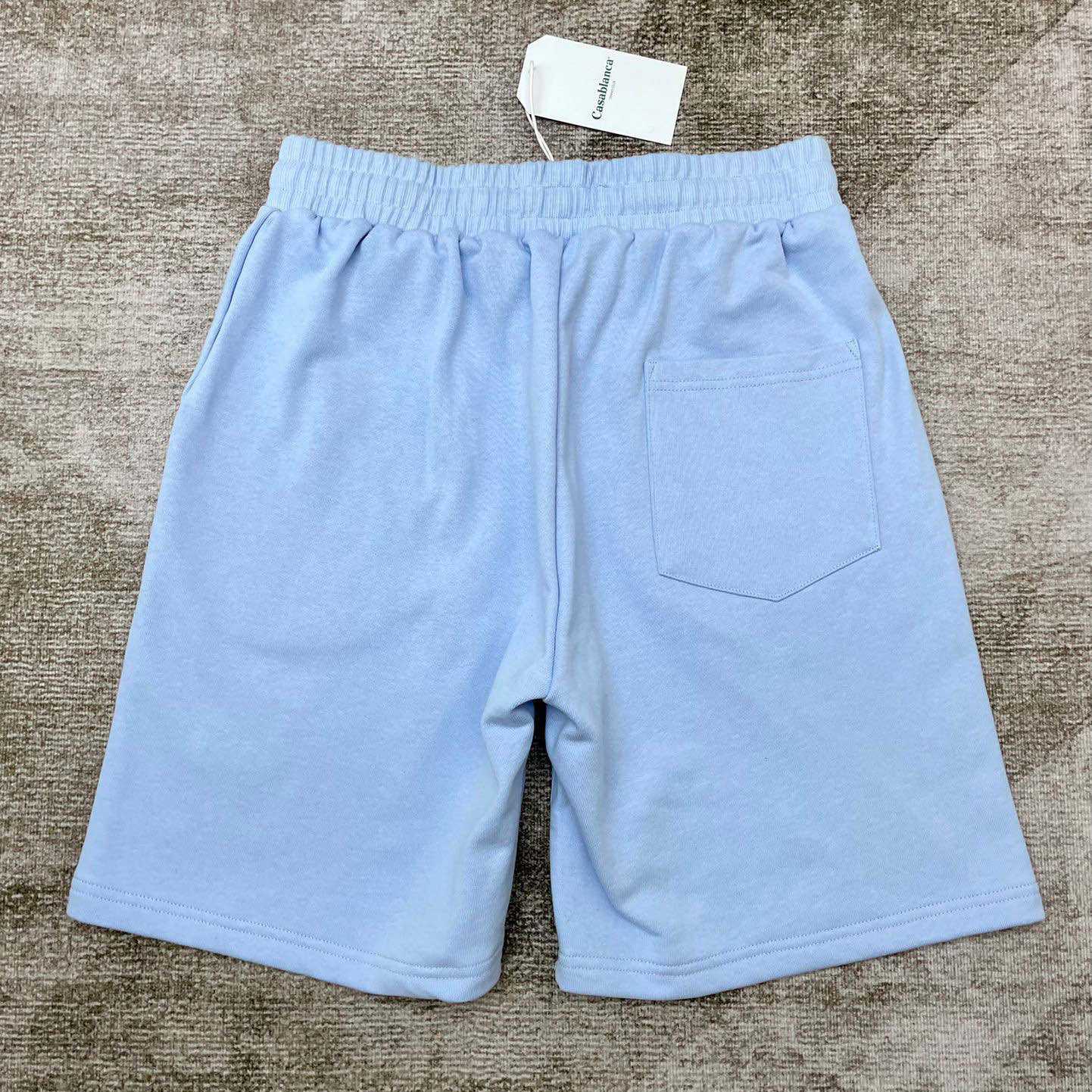 Casablanca Tennis Club Icon-appliqué Shorts    c724 - FashionPlug
