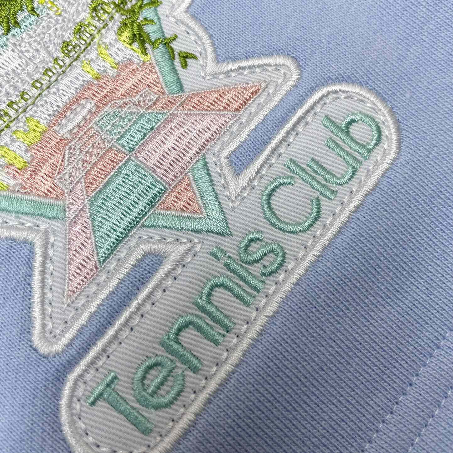 Casablanca Tennis Club Icon-appliqué Shorts    c724 - FashionPlug