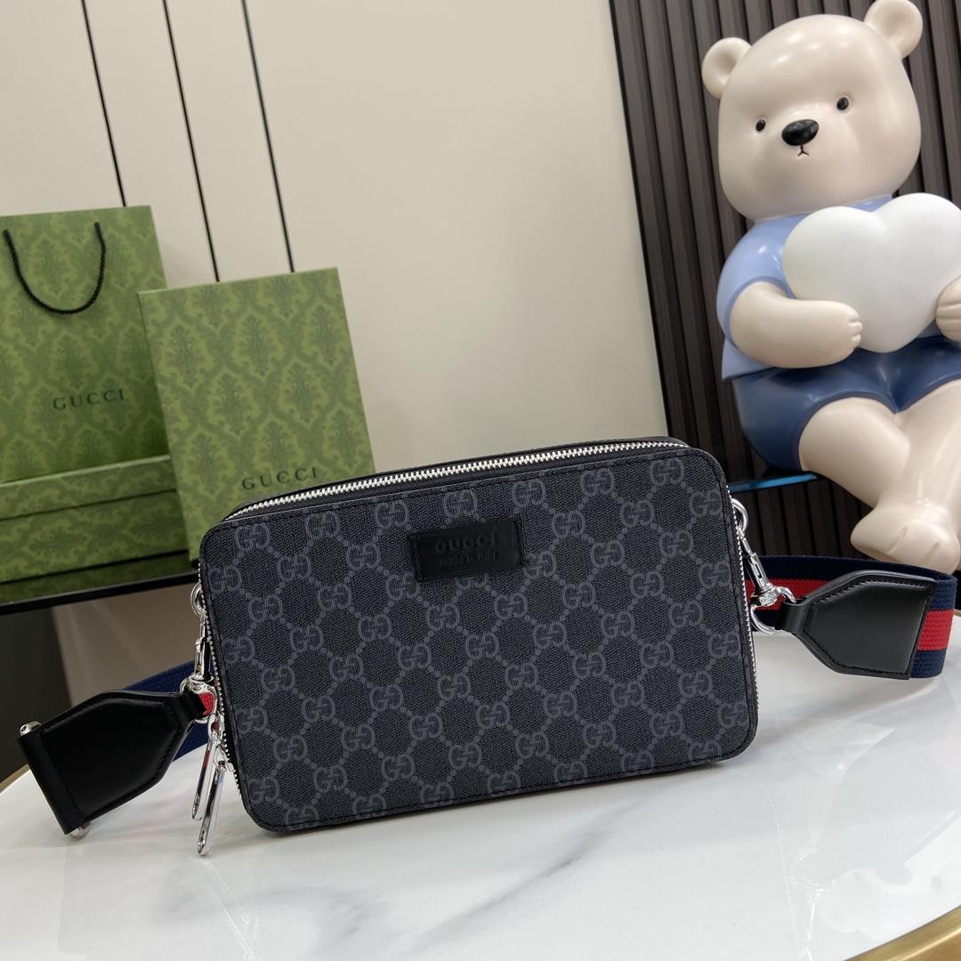 Gucci GG Supreme Mini Shoulder Bag - FashionPlug