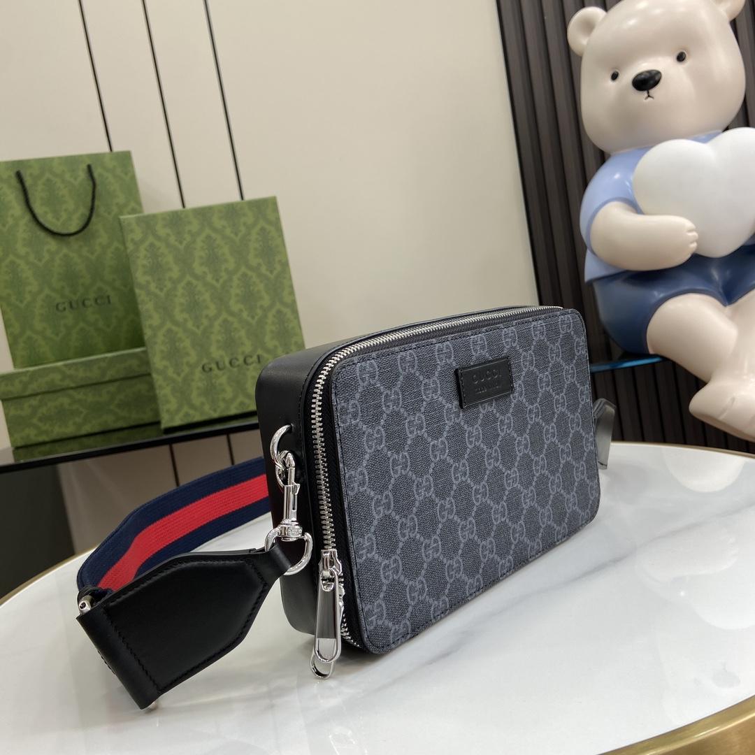 Gucci GG Supreme Mini Shoulder Bag - FashionPlug