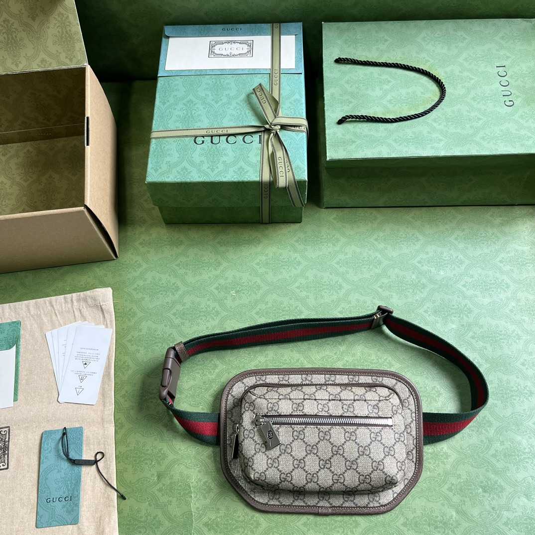Gucci GG Belt Bag(17-27-4cm) - FashionPlug