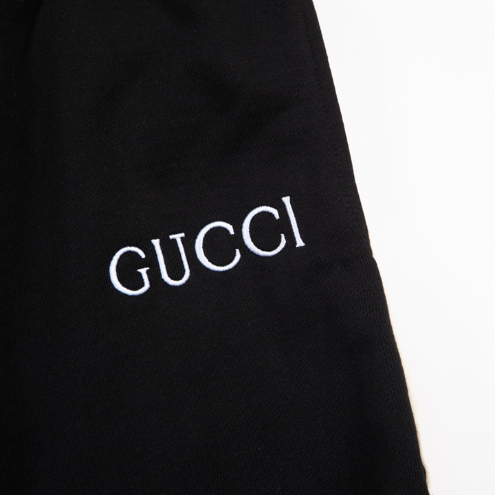 Gucci Cotton Shorts With Web - FashionPlug